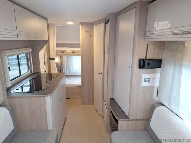 Caravane BÜRSTNER Premio Life 490 TK Etagenbetten, 1500kg