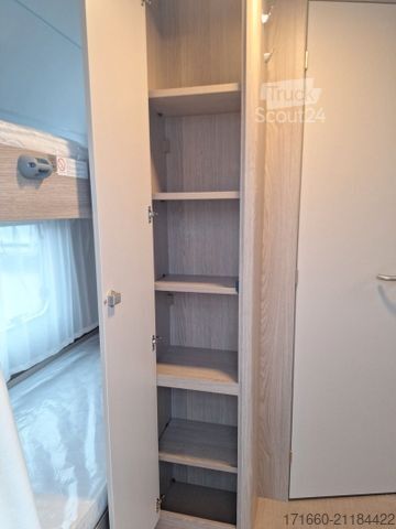 Caravane BÜRSTNER Premio Life 490 TK Etagenbetten, 1500kg