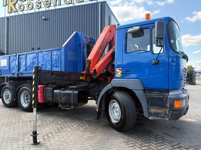 Hakenarmsystem MAN F 2000 28.364 + PALFINGER PK 12080 3X EXT + man...