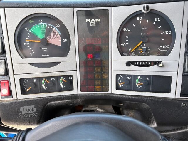 Hakenarmsystem MAN F 2000 28.364 + PALFINGER PK 12080 3X EXT + man...