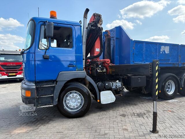 Hakenarmsystem MAN F 2000 28.364 + PALFINGER PK 12080 3X EXT + man...