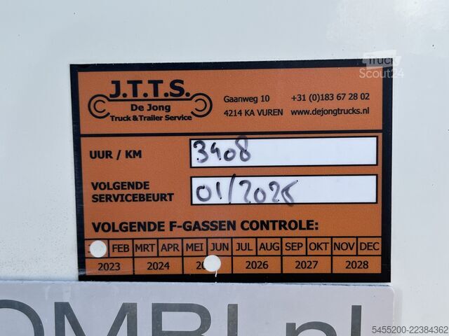 BE-SZM Iveco Daily 40C18 300 BE-Combi Koeling 1905 kg laadve...