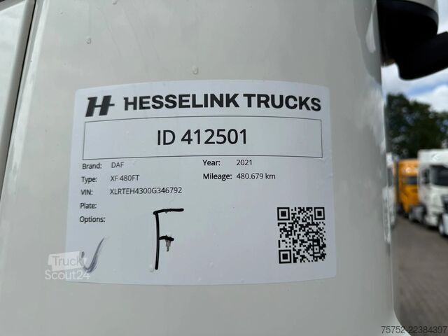  DAF XF 480 SSC Super Space 2x tank ACC 480.679KM