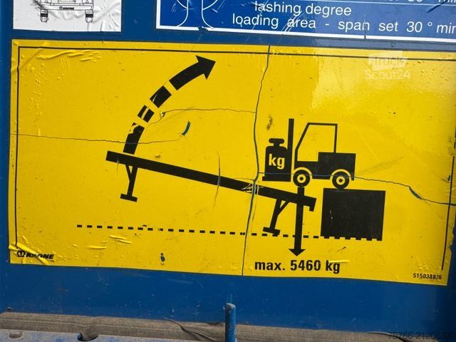 Swap body trailer KRONE KOFFER WP 7.3 RSTG / Türen / 3 m Innenhöhe