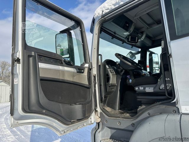 Garbage truck MAN TGS 26.320 / Haller M22 X 1 + Schüttung / Sperr