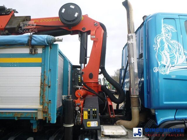 Kranbil Scania R 500 8X2 tipper + Palfinger PK27001 EHD