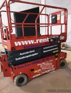 Scherenarbeitsbühne MAGNI ES 1012 E Elektro 10,00 m