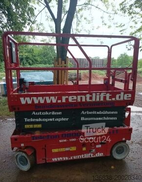 Scherenarbeitsbühne MAGNI ES 1012 E Elektro 10,00 m