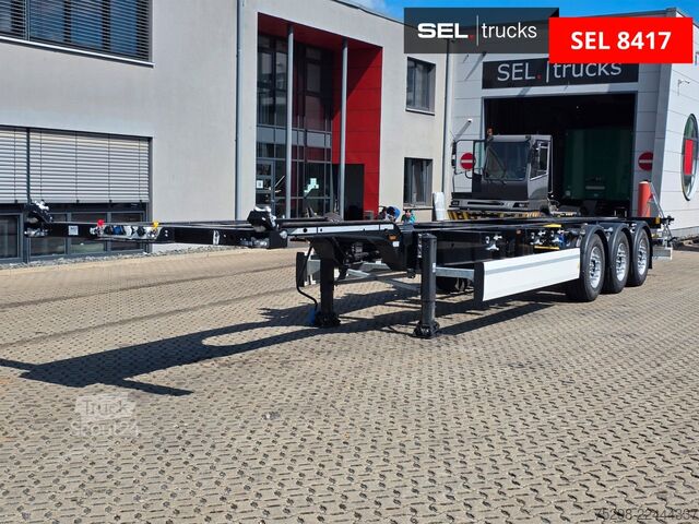 Semirremolque con caja intercambiable KRONE SD / Liftachse | Teleskop | 11.908mm-13.403mm