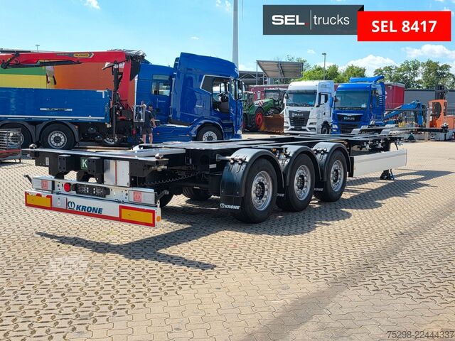 Semirremolque con caja intercambiable KRONE SD / Liftachse | Teleskop | 11.908mm-13.403mm