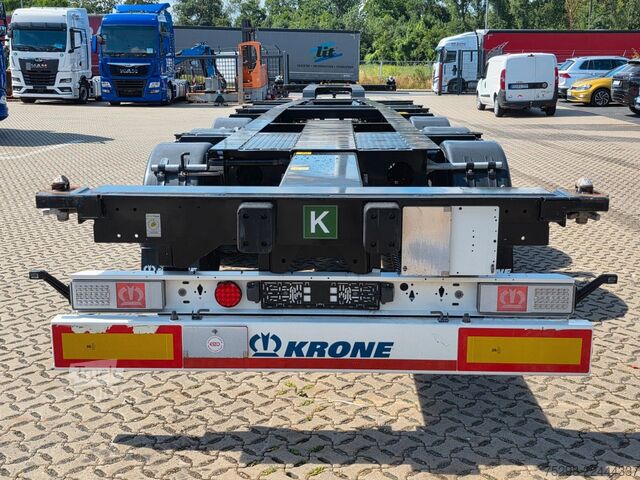 Semirremolque con caja intercambiable KRONE SD / Liftachse | Teleskop | 11.908mm-13.403mm