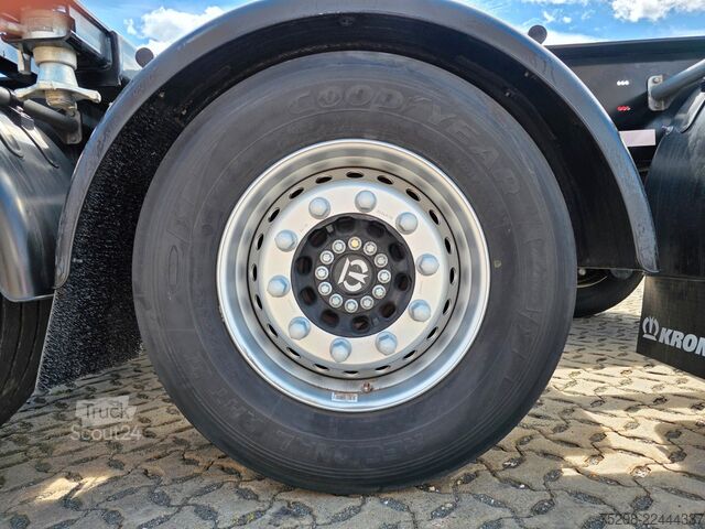 Semirremolque con caja intercambiable KRONE SD / Liftachse | Teleskop | 11.908mm-13.403mm