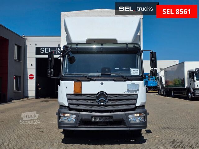 Фургон с брезентова завеса MERCEDES-BENZ Atego 1224 / Euro: 6E | Aluklappen | Ladebordwa