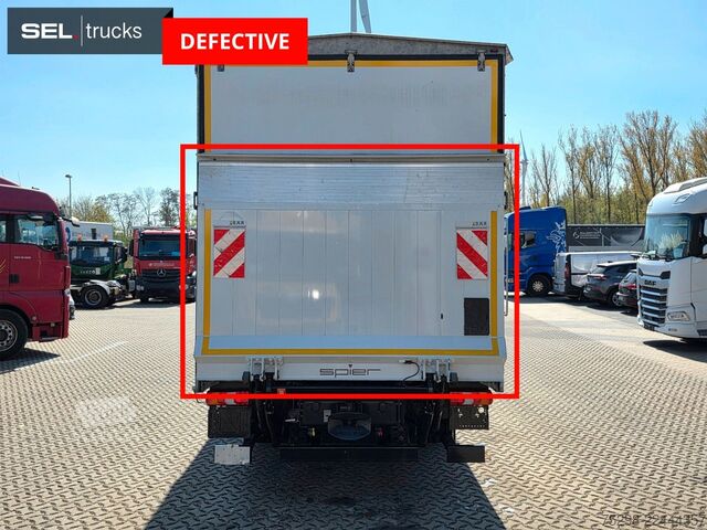Фургон с брезентова завеса MERCEDES-BENZ Atego 1224 / Euro: 6E | Aluklappen | Ladebordwa
