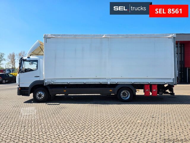 Фургон с брезентова завеса MERCEDES-BENZ Atego 1224 / Euro: 6E | Aluklappen | Ladebordwa