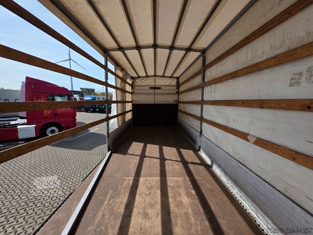Фургон с брезентова завеса MERCEDES-BENZ Atego 1224 / Euro: 6E | Aluklappen | Ladebordwa
