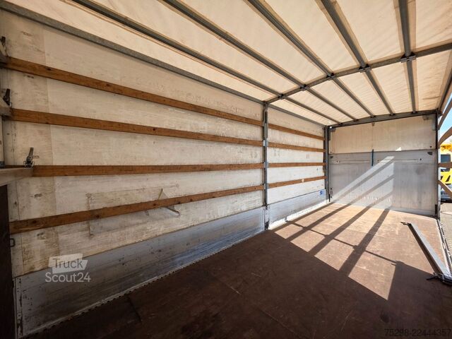 Фургон с брезентова завеса MERCEDES-BENZ Atego 1224 / Euro: 6E | Aluklappen | Ladebordwa