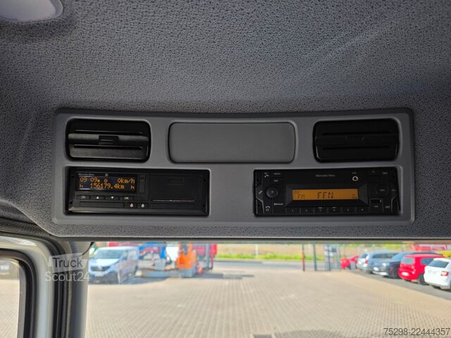 Фургон с брезентова завеса MERCEDES-BENZ Atego 1224 / Euro: 6E | Aluklappen | Ladebordwa