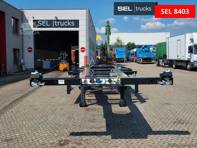 شبه مقطورة بهيكل قابل للتبديل KRONE SD / Teleskop | 11.908mm-13.403mm