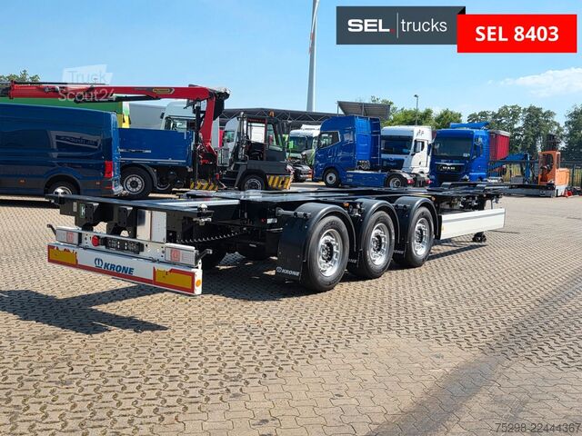 شبه مقطورة بهيكل قابل للتبديل KRONE SD / Teleskop | 11.908mm-13.403mm
