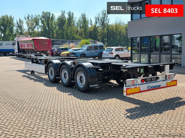 شبه مقطورة بهيكل قابل للتبديل KRONE SD / Teleskop | 11.908mm-13.403mm