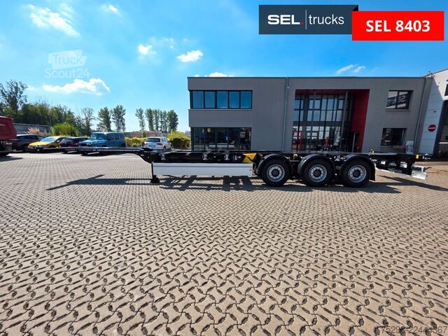 شبه مقطورة بهيكل قابل للتبديل KRONE SD / Teleskop | 11.908mm-13.403mm