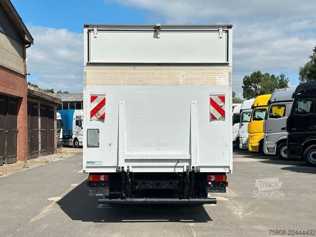 Fourgon tôlé IVECO Eurocargo 75-190 Koffer LBW Spurassistent Klima