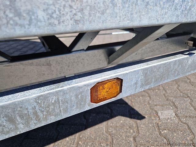 Remorque à voiture trailershop Hochlader mit Plane Spriegel 405x203x210cm lager