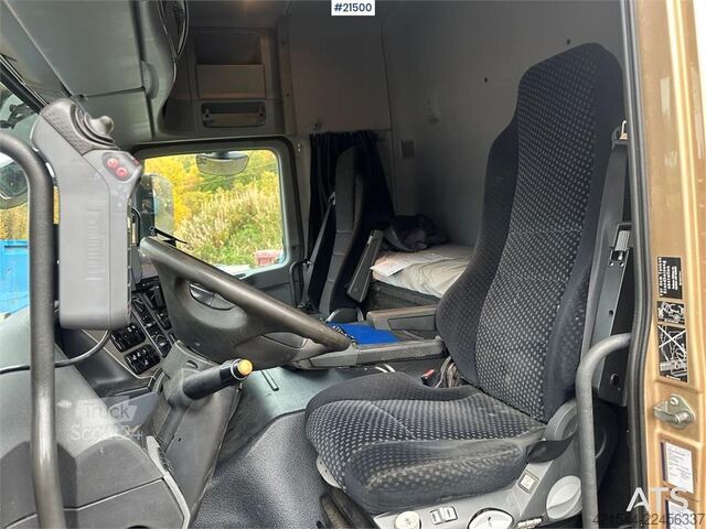 System för krokarm Mercedes-Benz Actros 2848 4x4+2 snow rigged hook truck. WATCH VI