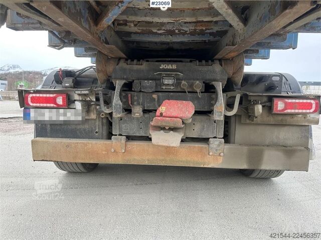 Система крюкообразных рычагов Mercedes-Benz Arocs 8x4 fully plow rigged hook truck w/ underlyi