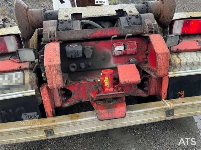 System med krokarm Scania R164 6x4 Hook truck.
