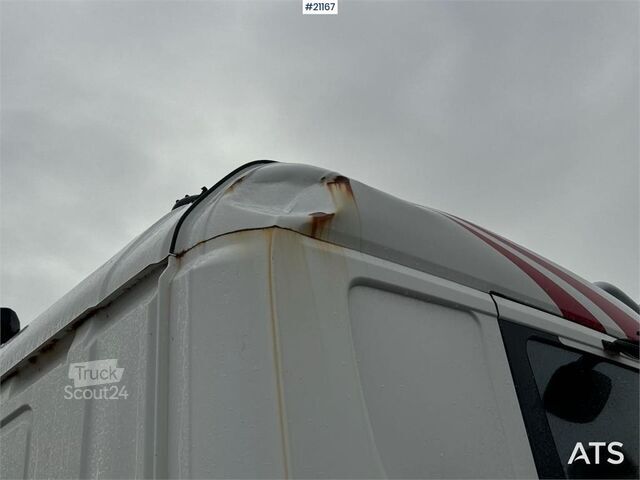 System med krokarm Scania R164 6x4 Hook truck.
