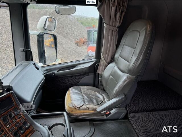 System med krokarm Scania R164 6x4 Hook truck.