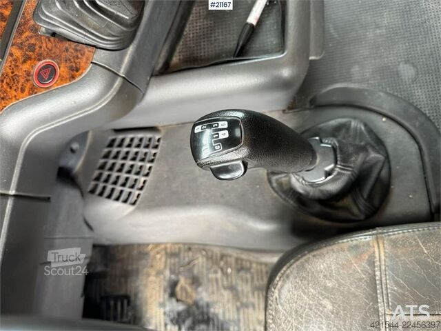 System med krokarm Scania R164 6x4 Hook truck.