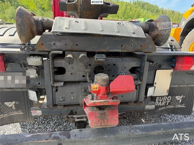 System för krokarm Scania R480 6x2 hook truck w/ crane hydraulics and replac
