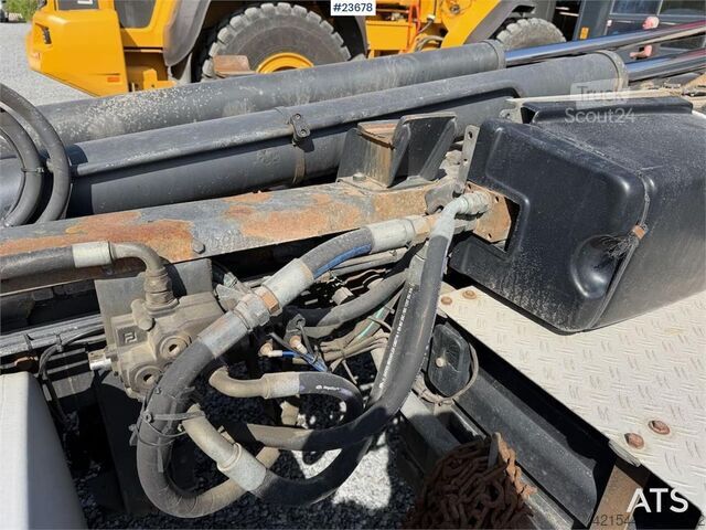 System för krokarm Scania R480 6x2 hook truck w/ crane hydraulics and replac