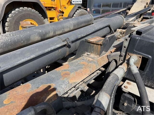System för krokarm Scania R480 6x2 hook truck w/ crane hydraulics and replac