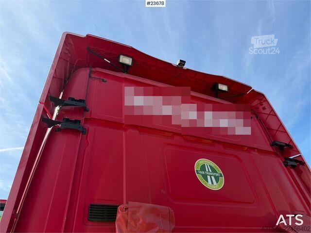 System för krokarm Scania R480 6x2 hook truck w/ crane hydraulics and replac