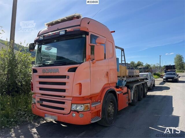 Система крюкообразных рычагов Scania R480 hook truck