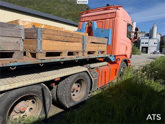 Система крюкообразных рычагов Scania R480 hook truck