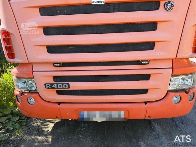 Система крюкообразных рычагов Scania R480 hook truck