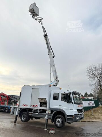 Подъемная платформа Mercedes-Benz Atego 1218 17m SKYLIFT / HUBARBEITSBÜHNE - COMI...