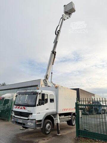 Подъемная платформа Mercedes-Benz Atego 1218 17m SKYLIFT / HUBARBEITSBÜHNE - COMI...