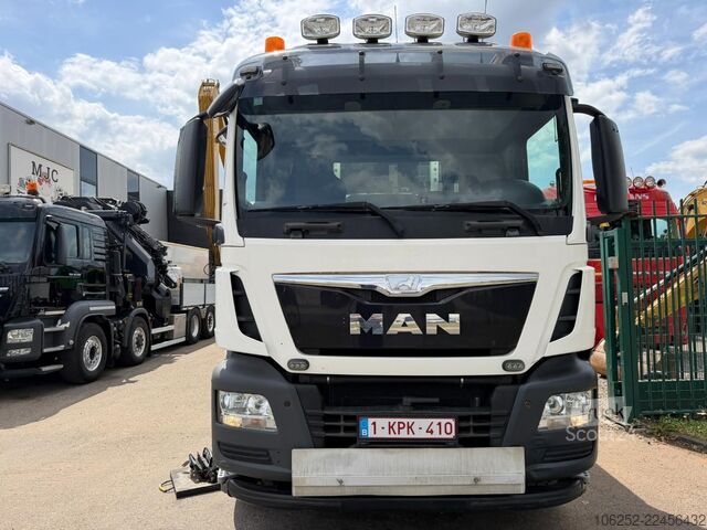 Грузоподъемная платформа MAN TGS 35.440 8x4 TRIDEM PRITSCHE + KRAN HIAB 288 ...