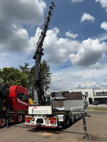 Piattaforma di carico MAN TGS 35.440 8x4 TRIDEM PRITSCHE + KRAN HIAB 288 ...