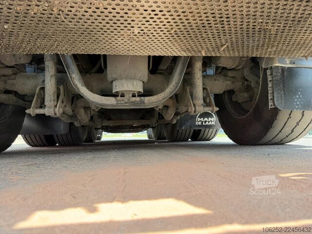 Piattaforma di carico MAN TGS 35.440 8x4 TRIDEM PRITSCHE + KRAN HIAB 288 ...