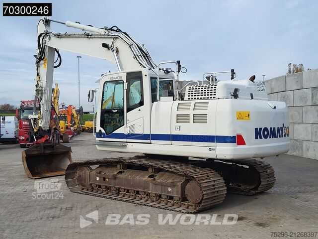 Pelle sur chenilles Komatsu PC210 LC-10 Trimble GPS + Rototilt