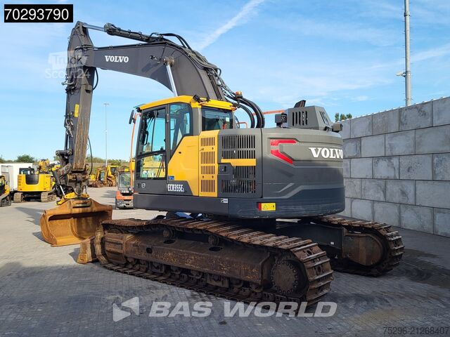 Crawler excavator Volvo ECR355 E L Blade - Tiltrotator - 2 Buckets
