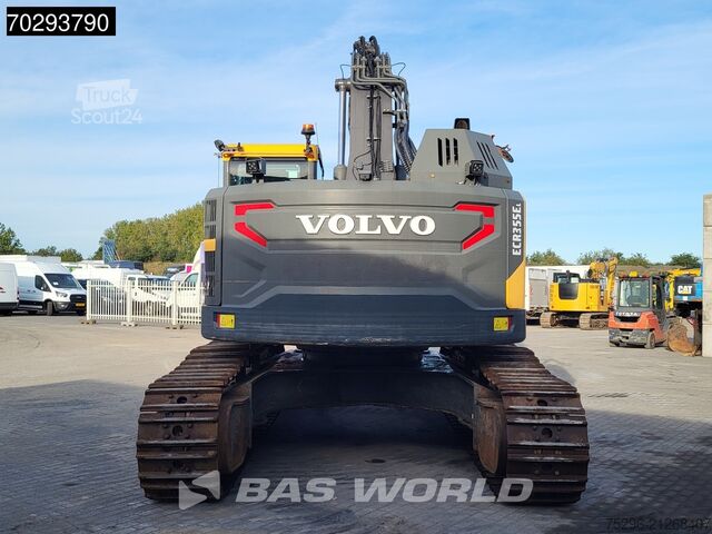 Crawler excavator Volvo ECR355 E L Blade - Tiltrotator - 2 Buckets