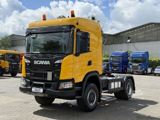 Scania G450 XT 4x4 EURO6 CIĄGNIK SIODŁOWY Z HYDRAULIKĄ WYWROTU Scania G450 XT 4x4 EURO6 CIĄGNIK SIODŁOWY Z HYDRAULIKĄ...